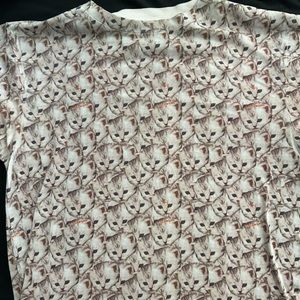 Golf wang all over cat tee